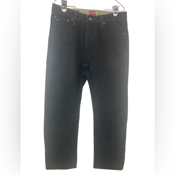 Hilfiger Red Label Freedom Fit Black Denim Jeans Men’s 32x32 - Picture 1 of 4